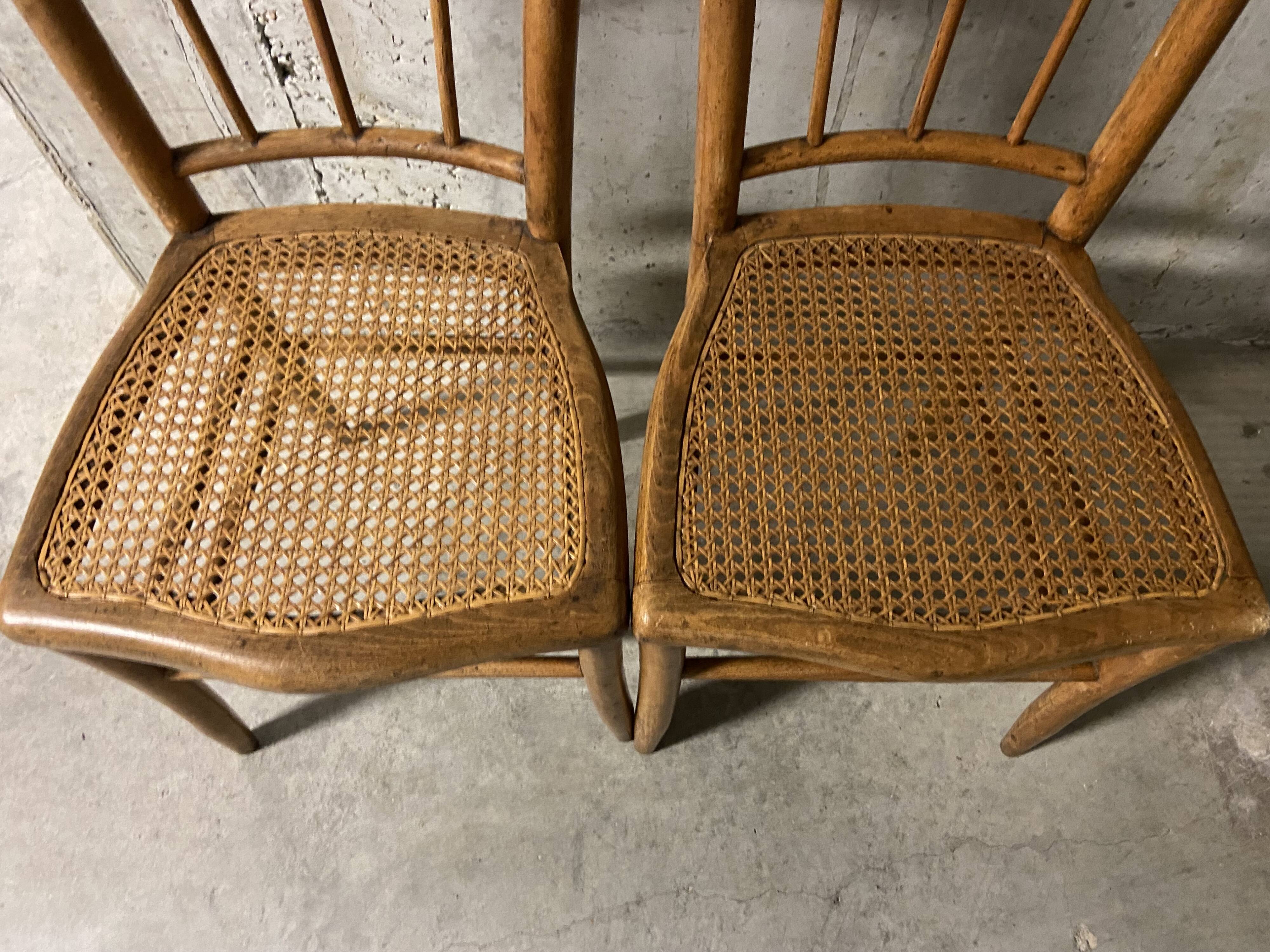 Bistro chairs 50s