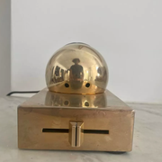 Vintage wall lamp Disderot, brass and swivel, France 1970