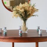 Table à manger ronde en palissandre - Années 60