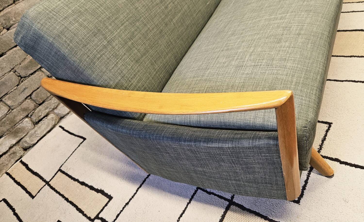 Scandinavian daybed sofa from the 1960s