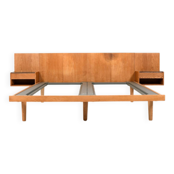 Double Bed by Hans J. Wegner for Getama, 1960s