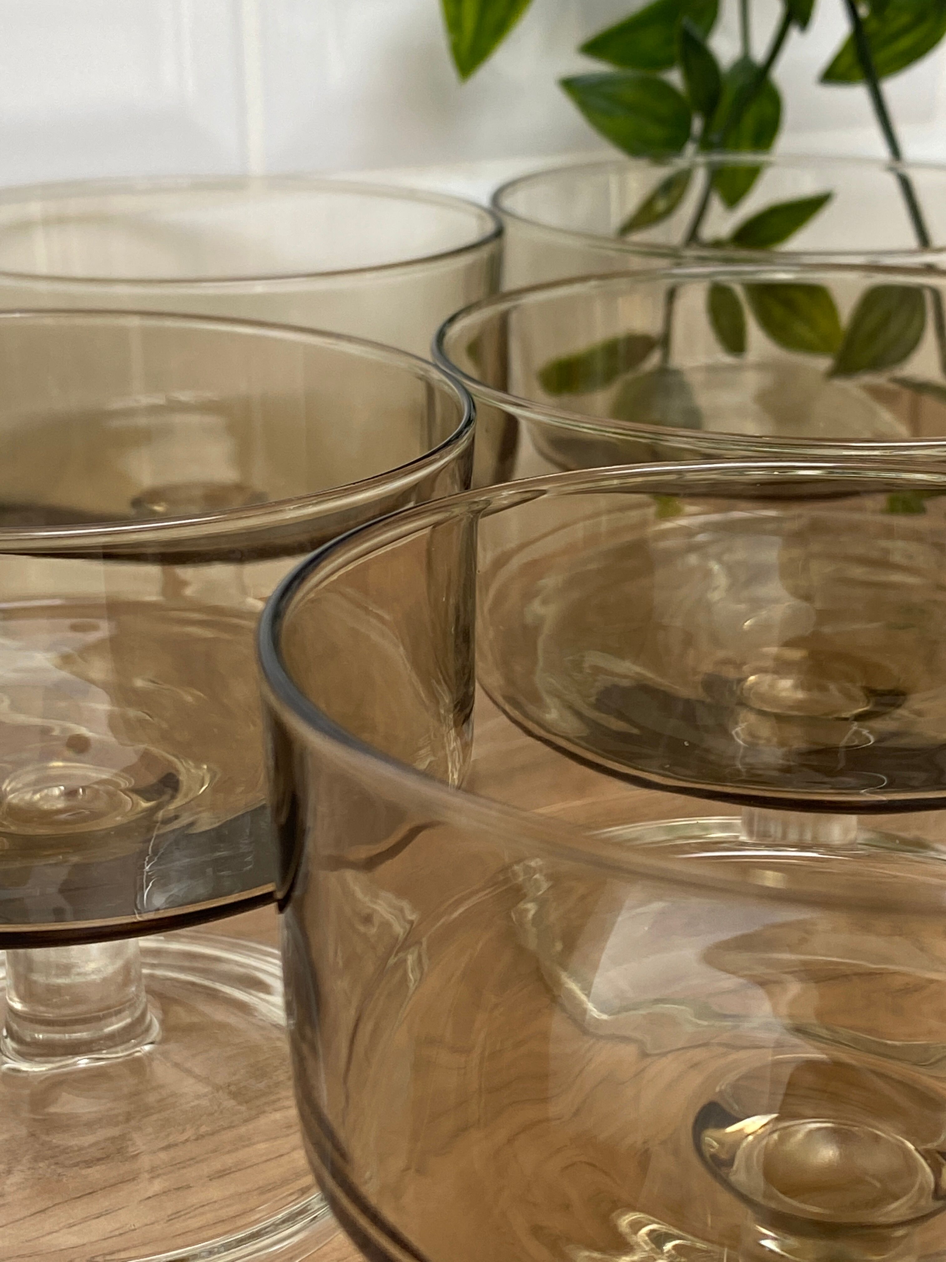Set of 6 Luminarc champagne glasses