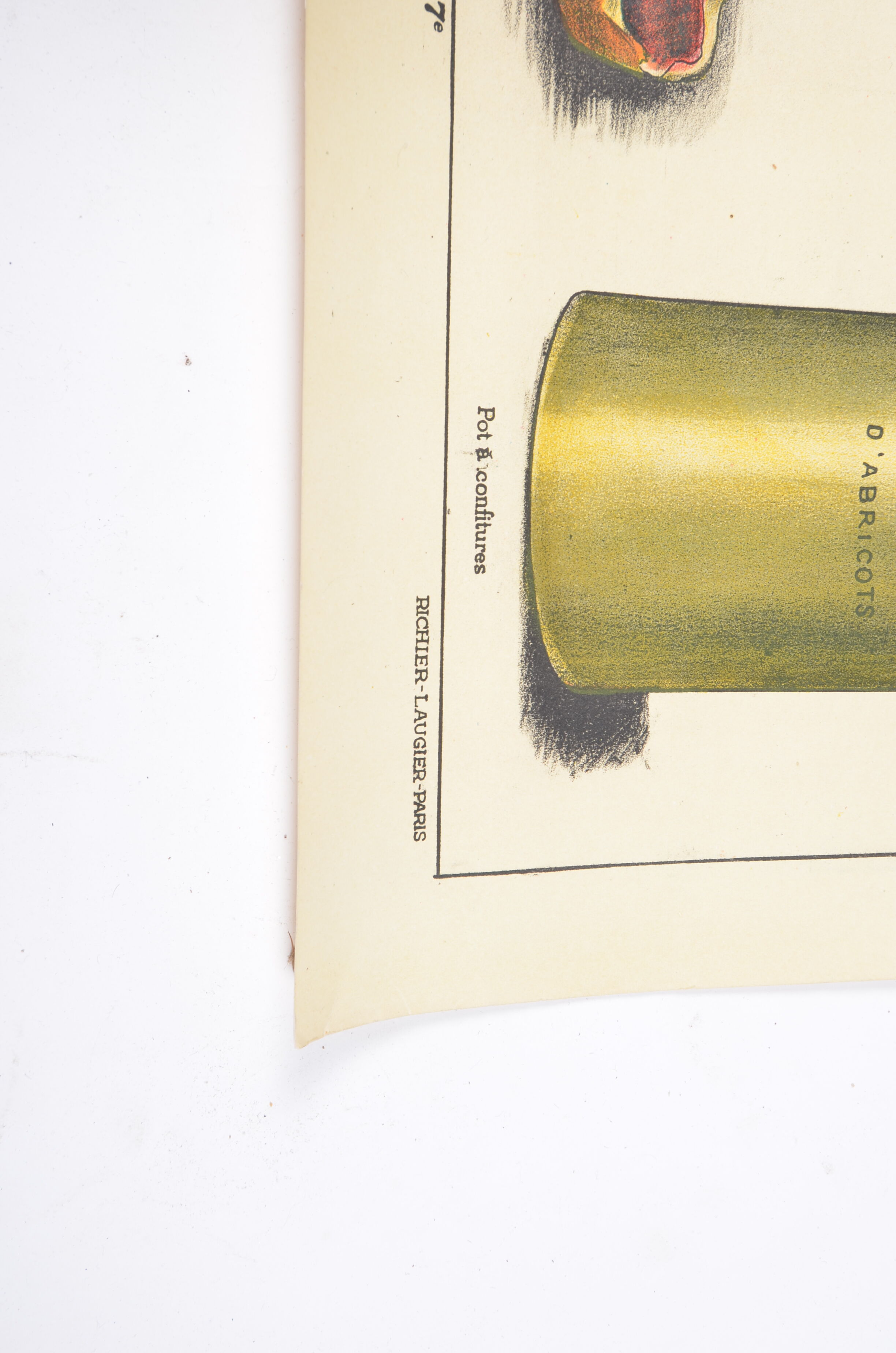 Poster Deyrolle "the compotes"