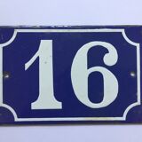 Plaque street no.16