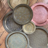 Lot 7 copper trays