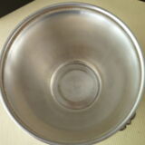 Silver metal champagne bucket "goldsmiths of france"