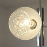 Vintage Murano Glass Pendant Lamp / Mazzega Sputnik Chandelier 1970's