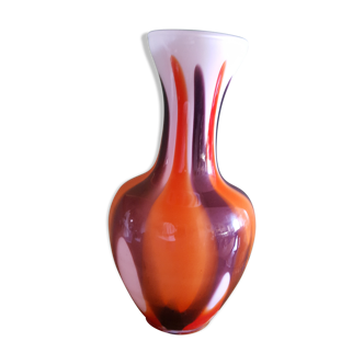 Murano glass vase by Carlo Moretti