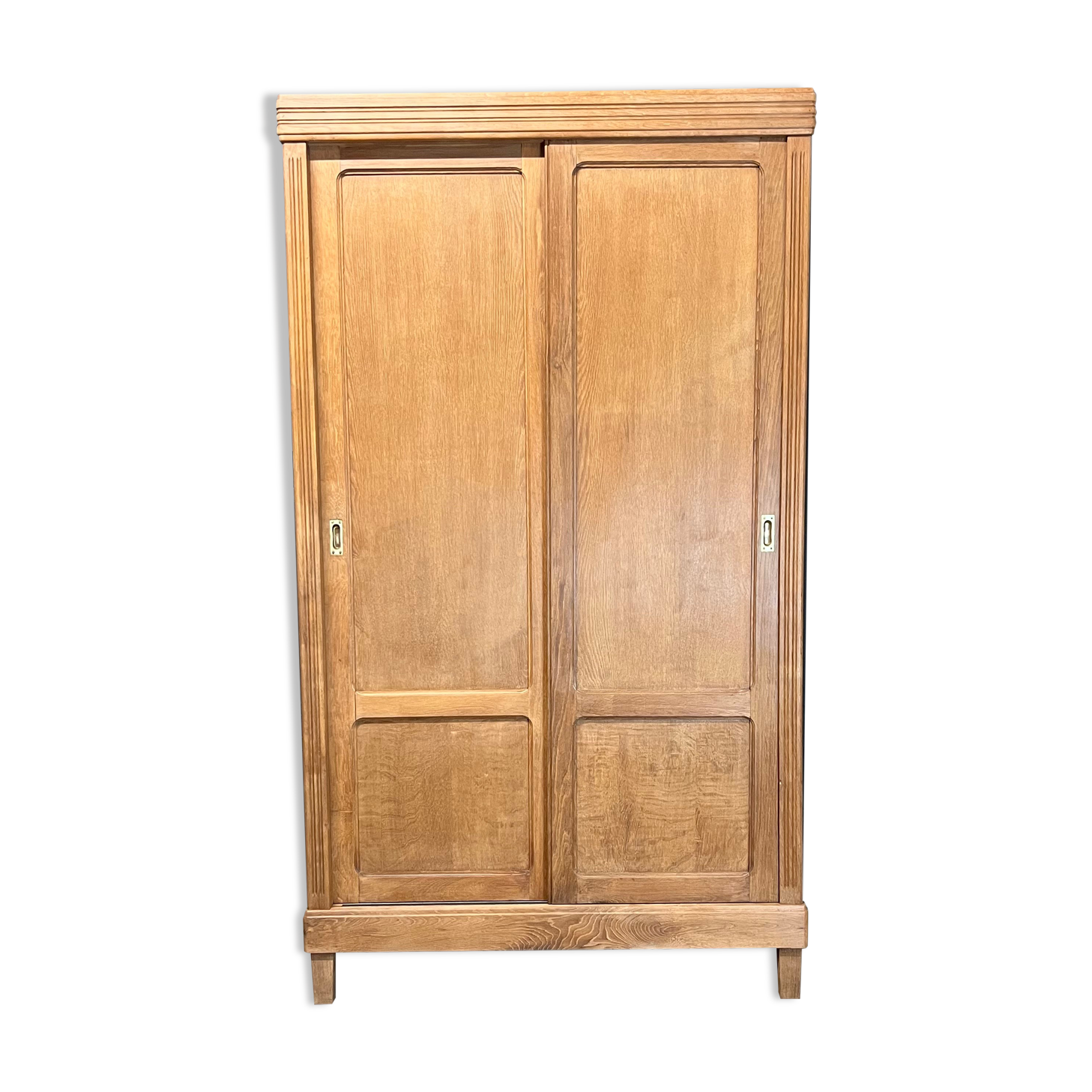 Vintage wardrobe wardrobe sliding oak