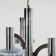 Space Age chandelier, Murano glass, 1970s, made in Italy