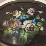 Antique painted metal top