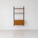 Wall shelf wood and metal