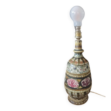 Lampe à poser en céramique de la faïencerie Kéraluc signée L'Helguen