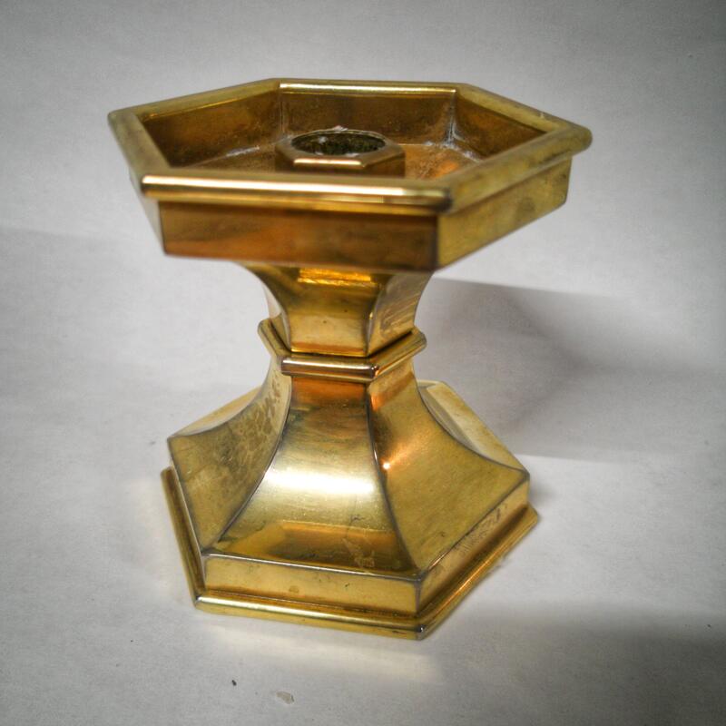 Nagel golden candle holder