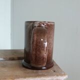 Mug cup Sandstone from Puisaye Arts-Céram 50s