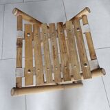 Bamboo folding stool