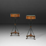 Pair of Empire style nightstands