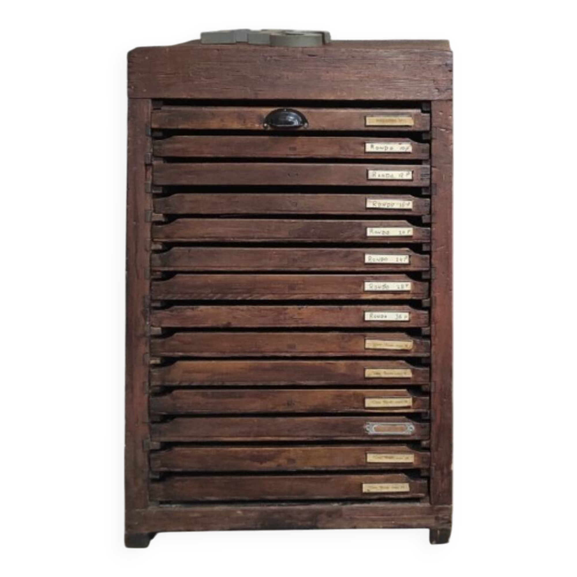 Meuble typographique vintage | Commode typographique authentique