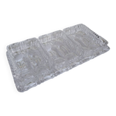 Serviteur / Plateau de service en cristal
