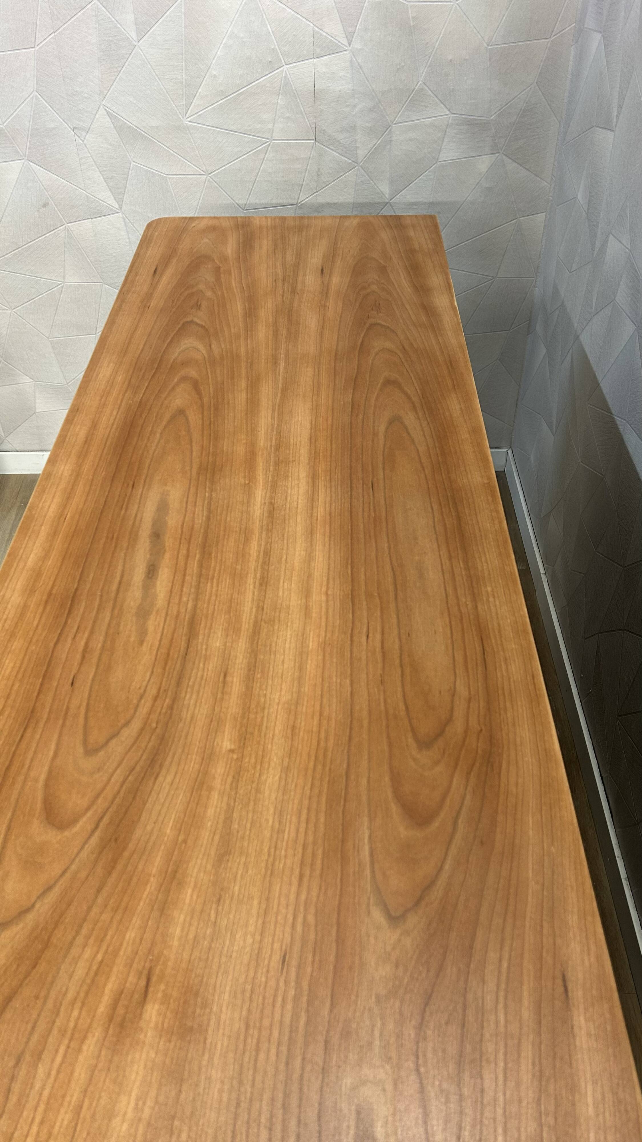 Old buffet bar with industrial makeover