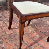 English chair with barrettes Feet "sword"