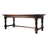 20th Century French Rustic oak Dining Table