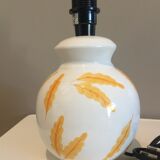 Pied de lampe « feuilles »