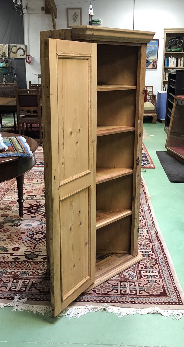 Fir corner wardrobe early 20th century