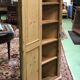Fir corner wardrobe early 20th century