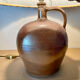 Vintage stoneware lamp