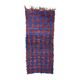 Tapis Marocain Boucherouite coloré - 98 x 230 cm