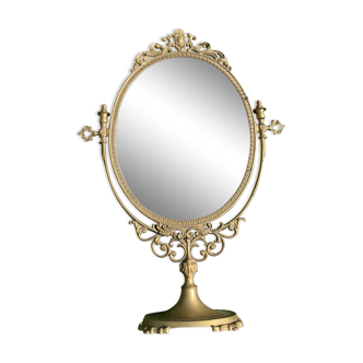 Old hairdresser mirror  40x57cm
