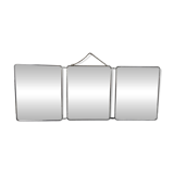 Vintage triptych mirror & barber's cabinet, 1930s