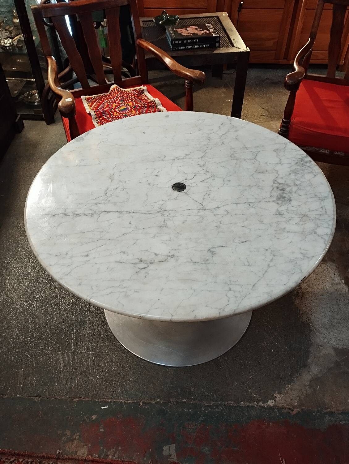 Marble coffee table