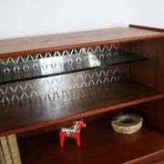 Teak highboard, Danish design, 1960s, production: Denmark