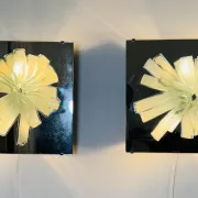 C-1540.00 Wall appliques Lichtreliëf by Raak Amsterdam, Netherlands, 1960s.