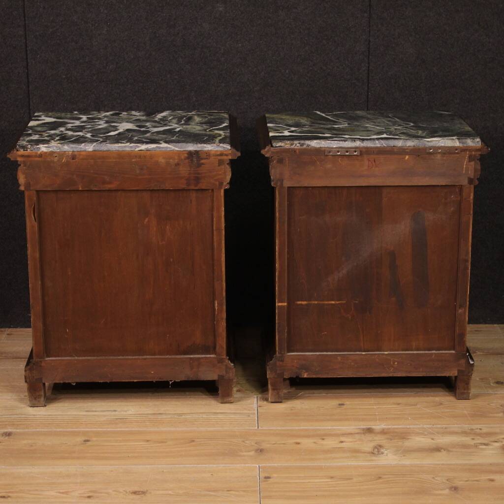 paire de tables de chevet italiennes des années 60
