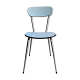 Chaise formica bleue
