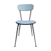 Chaise formica bleue