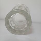 Vase en verre ciselé