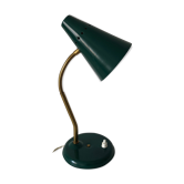 Lampe cocotte sapin dorée 30cm vintage 1950