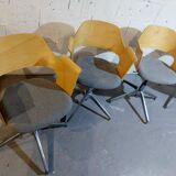 set of 4 armchairs
