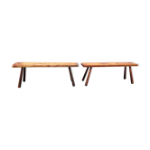 2 Bancs en bois