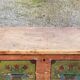 Alsatian polychrome wedding chest eighteenth -nineteenth century
