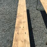 Guinguette table and its 2 benches