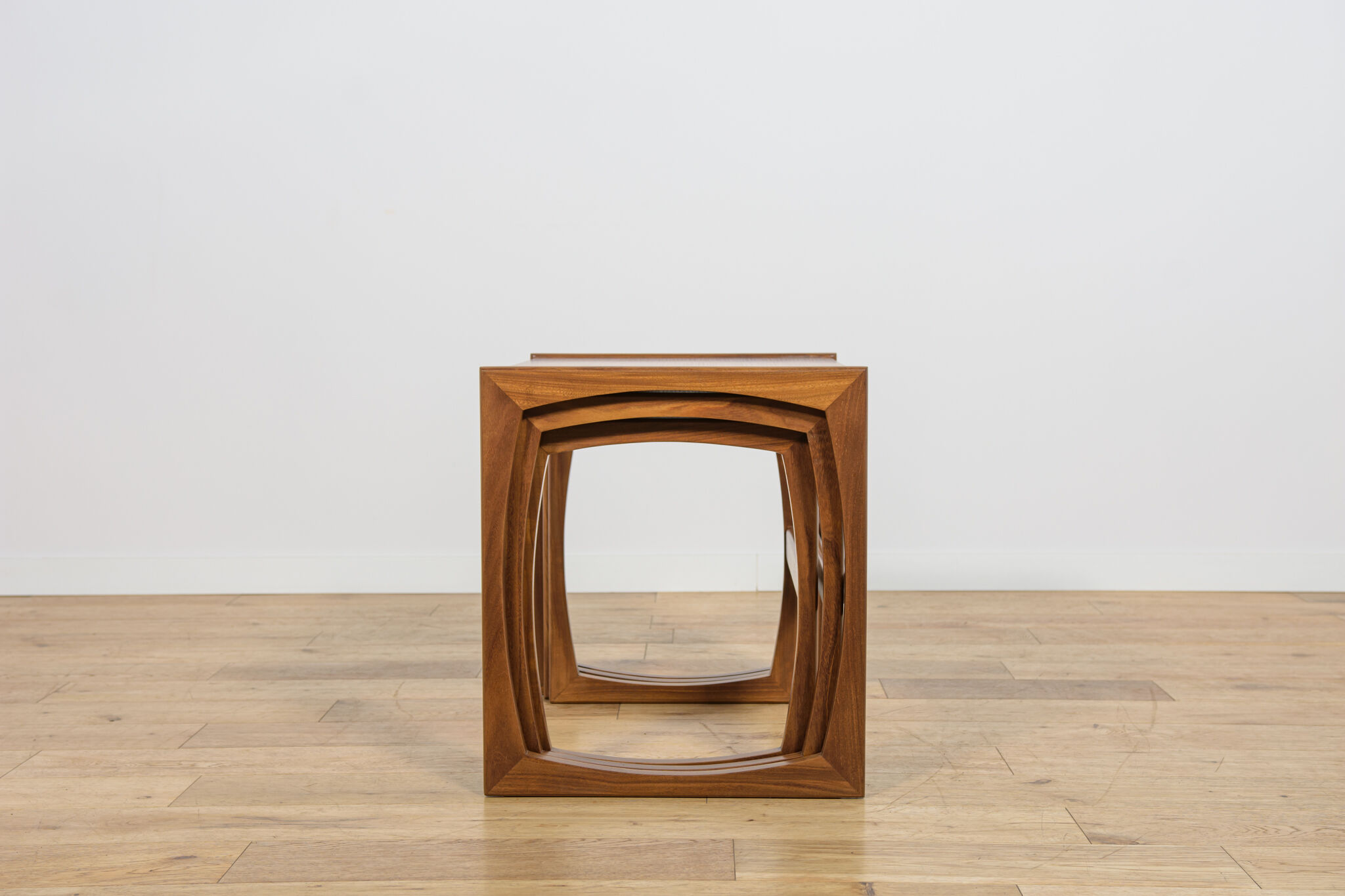 Mid-century teak nesting tables by R. Benett for G-Plan, United Kingdom, 1970s, set of 3