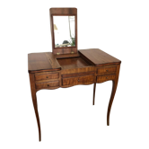 Coiffeuse en noyer massif ancienne