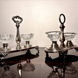 Two double cellars including Baccarat Crystal