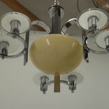 Art deco 7 flamming chandelier, 1930