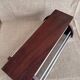 Art Deco fruit bowl in wood and aluminium